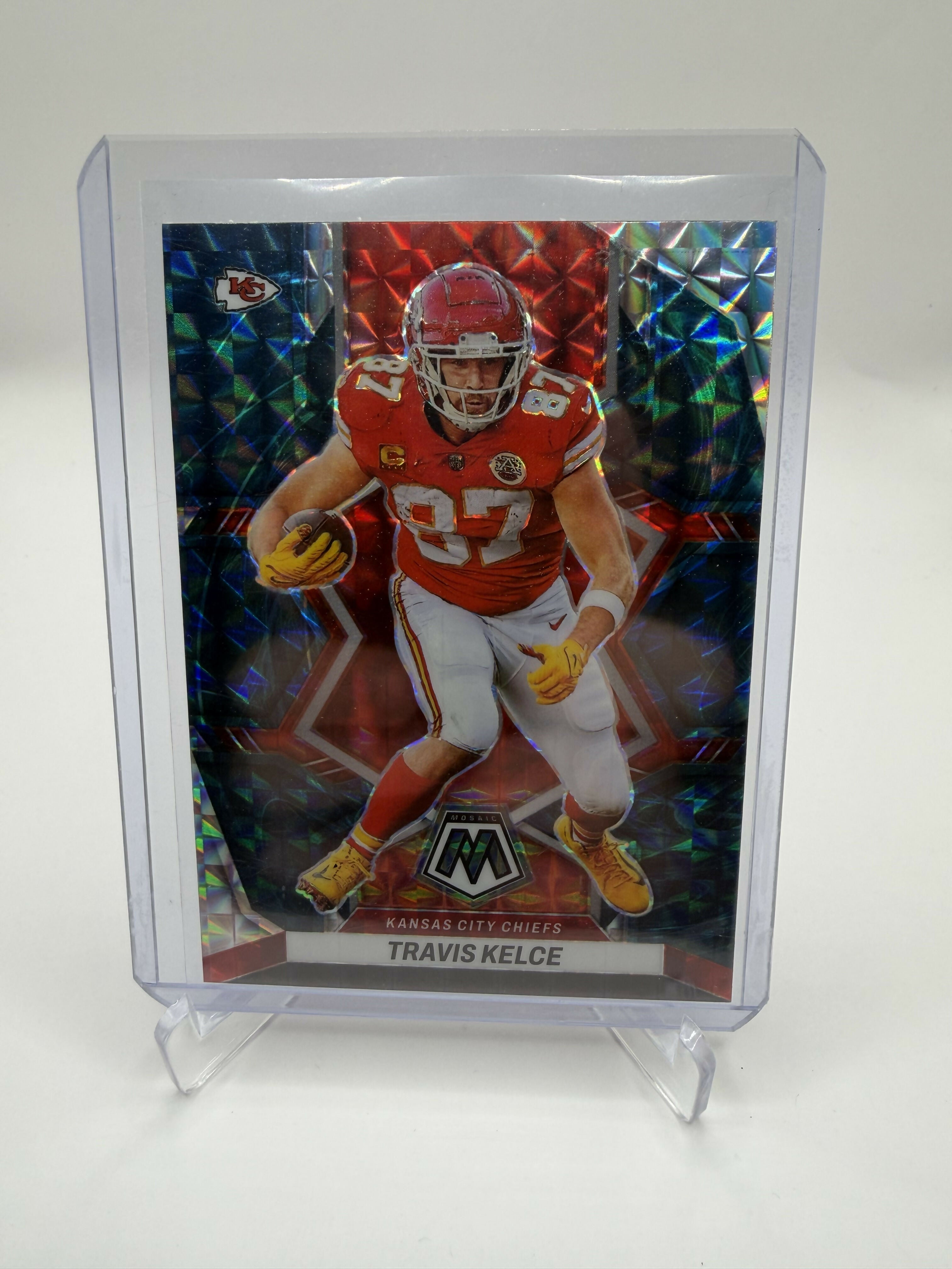 2022 Panini Mosaic Travis Kelce Genesis