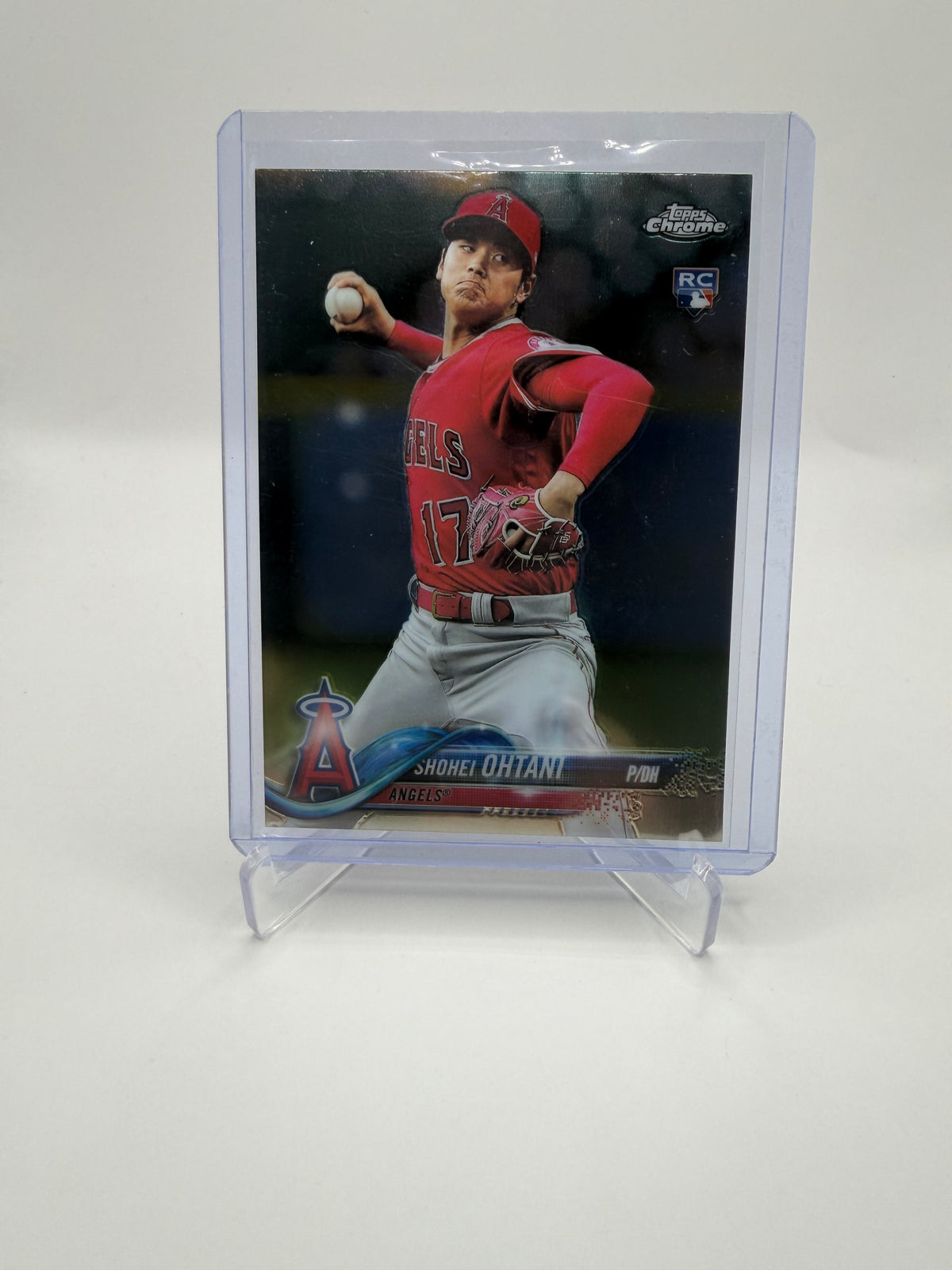 2018 Topps Chrome Update Series Shohei Ohtani Rookie Card #HMT1