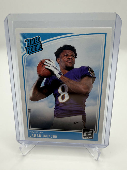 2018 Panini Donruss Lamar Jackson Rated Rookie