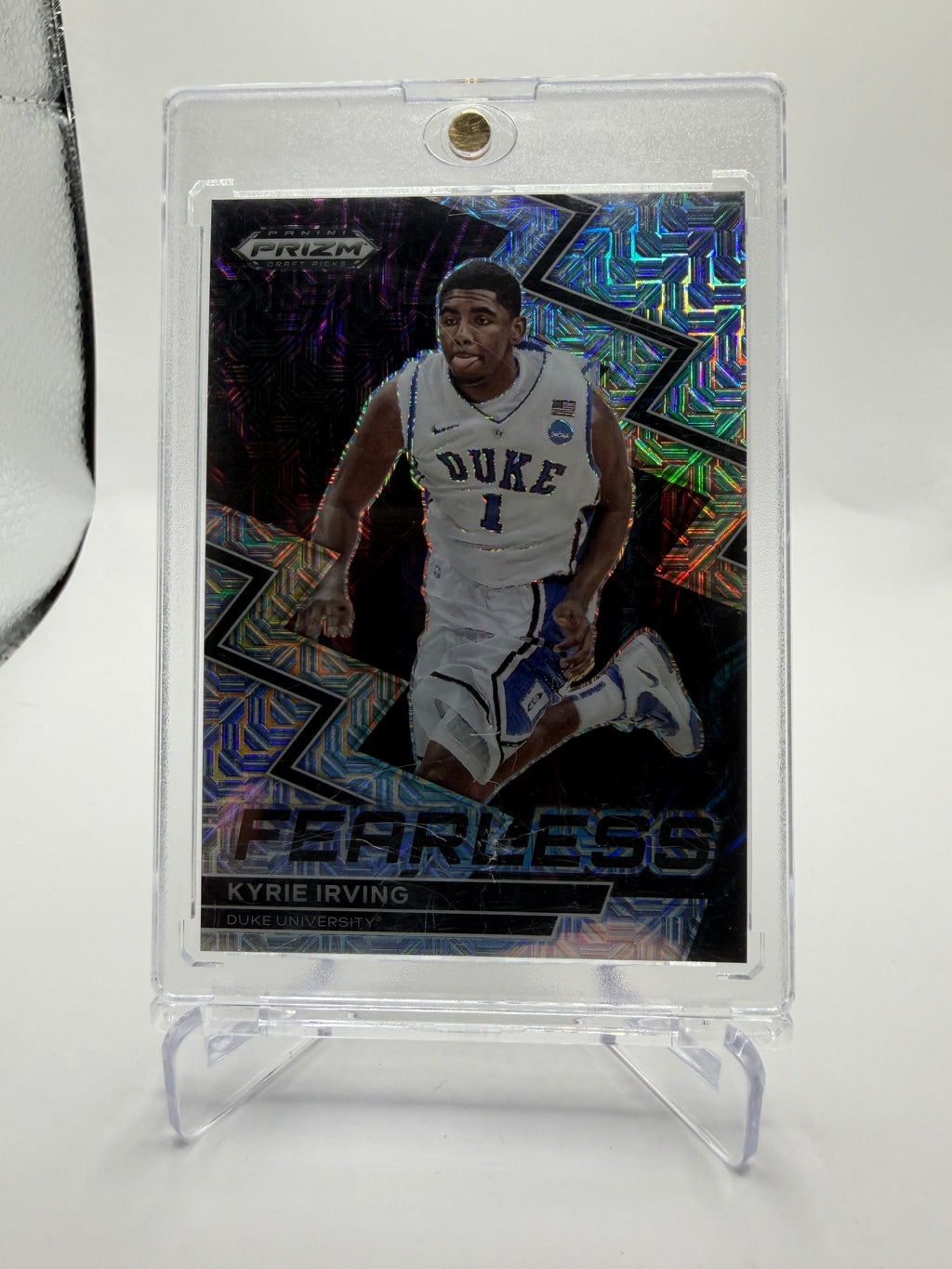 2023 Panini Prizm Draft Picks Kyrie Irving Fearless Mojo Prizm #16 /25