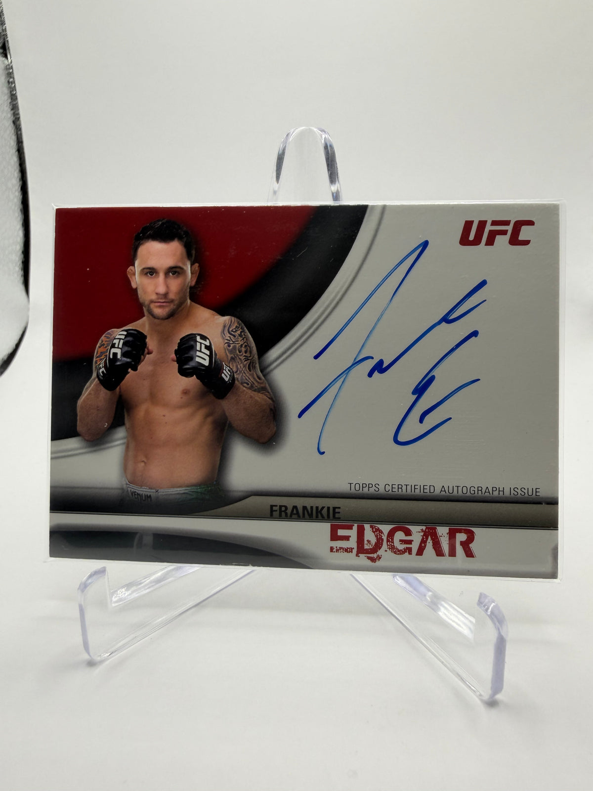 2010 Topps UFC Knockout Frankie Edgar Full-Contact Autograph #FCR-FE