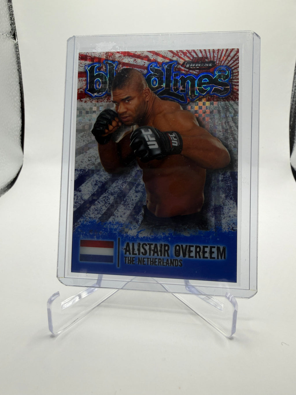 2012 Topps UFC Finest Bloodlines Alistair Overeem #BL-AO /188