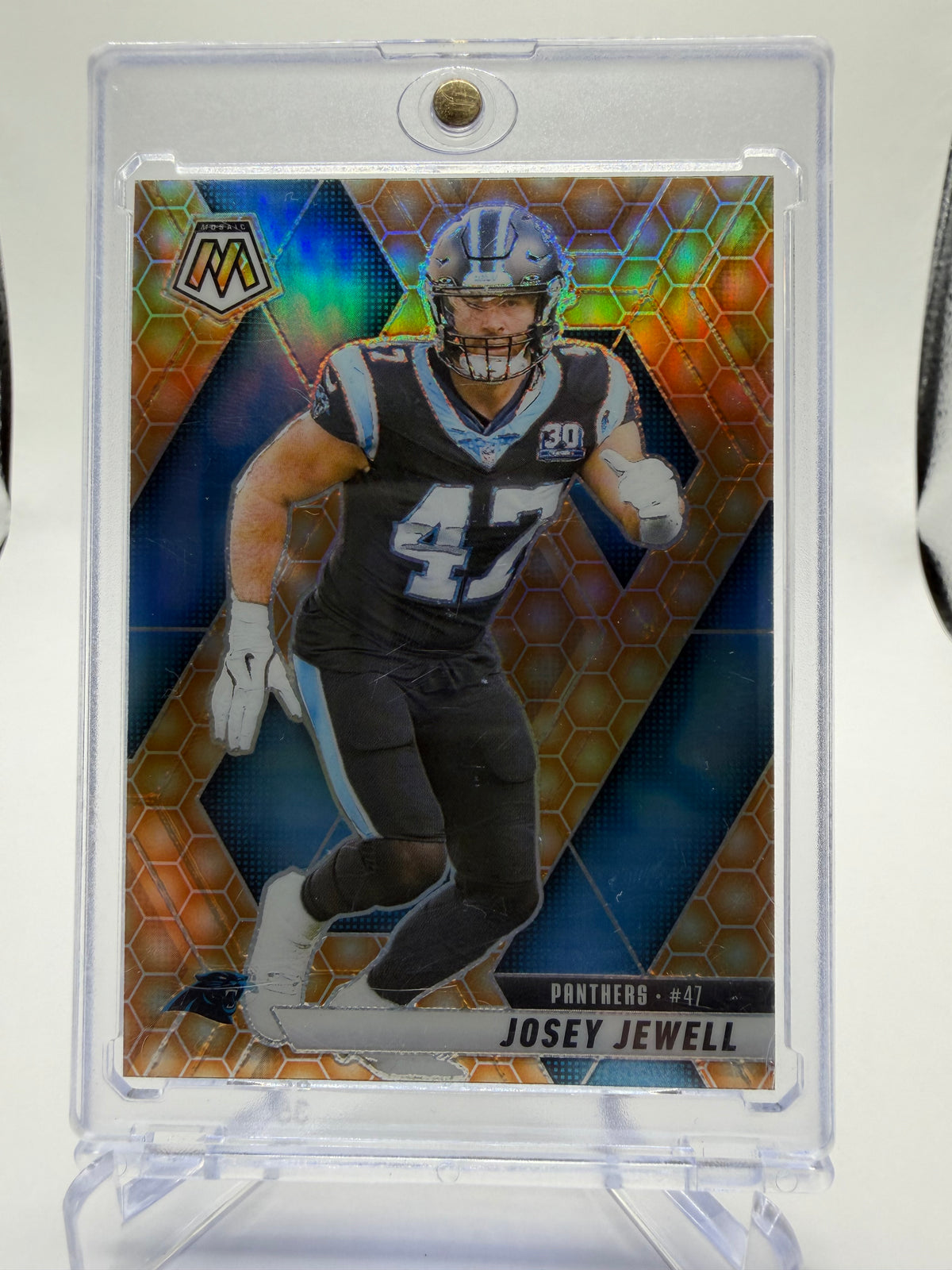 2025 Panini Mosaic Football Josey Jewell Honeycomb #248