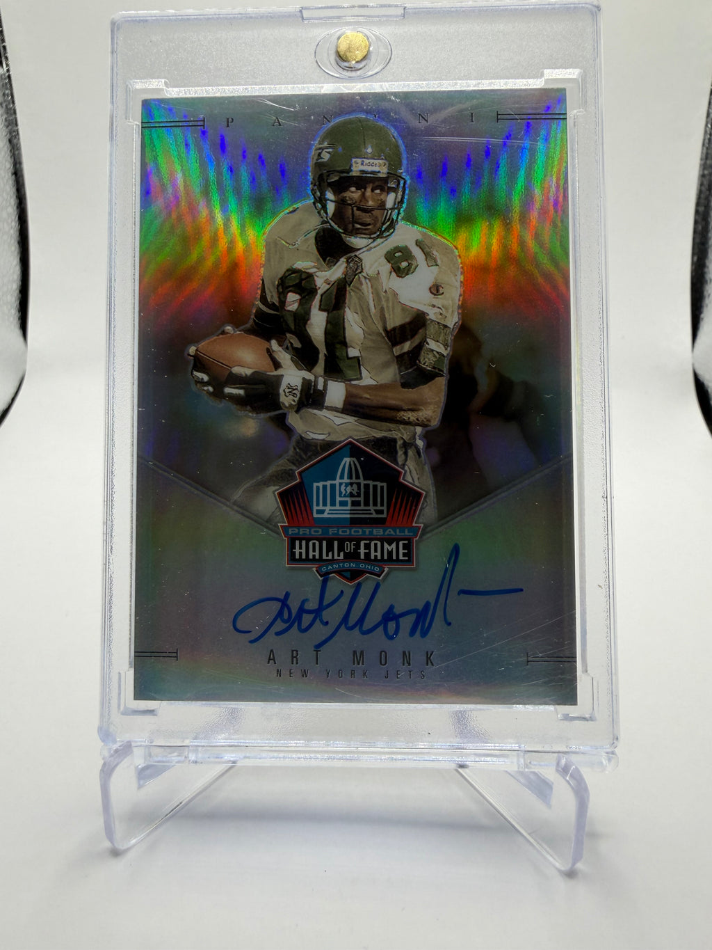 2023 Panini Prizm Art Monk Pro Football Hall of Fame Autographs Prizm #AM Auto /50