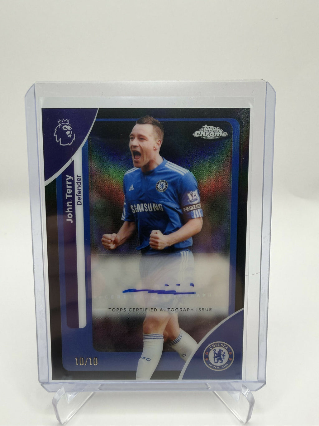 2026 Premier League Chrome John Terry auto /10