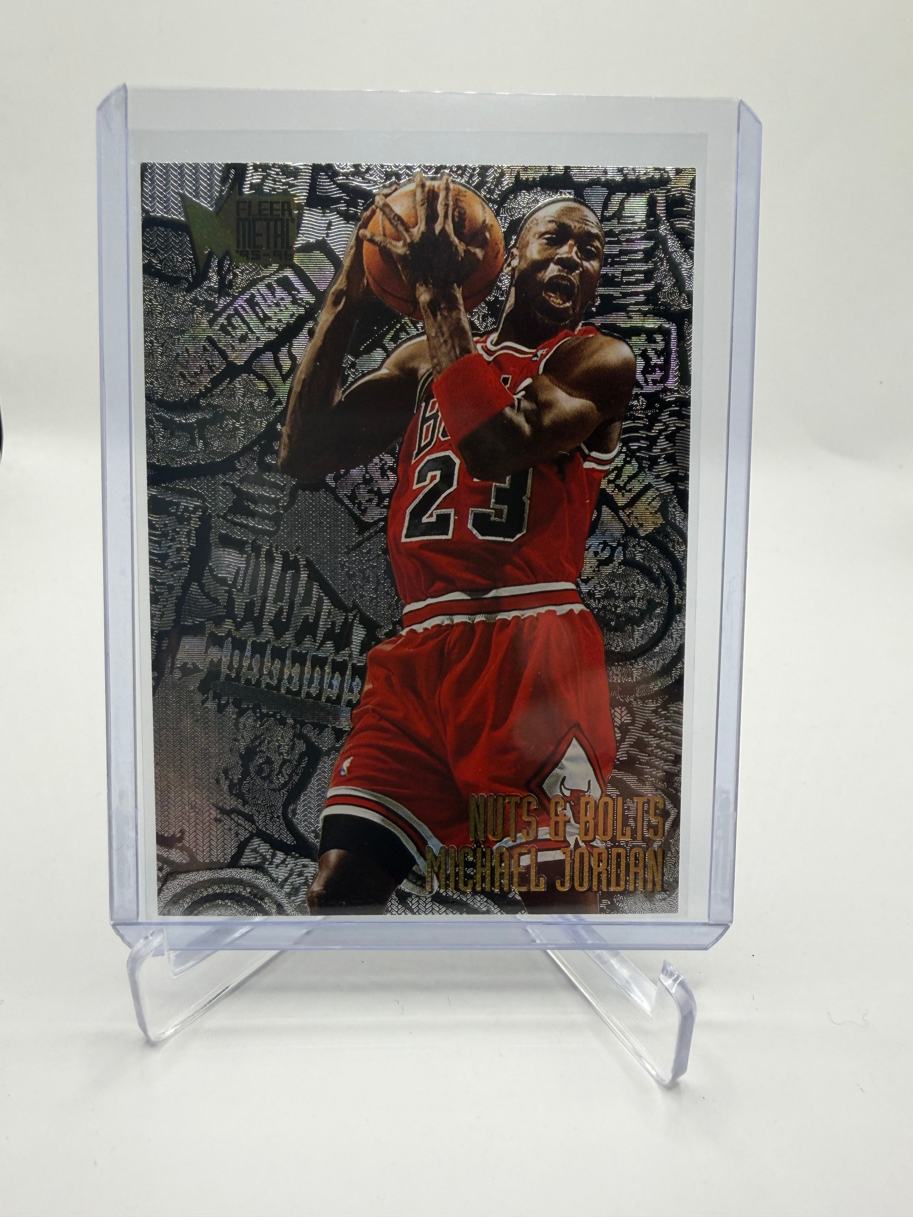 1996-97 Fleer Metal Michael Jordan Nuts & Bolts #212