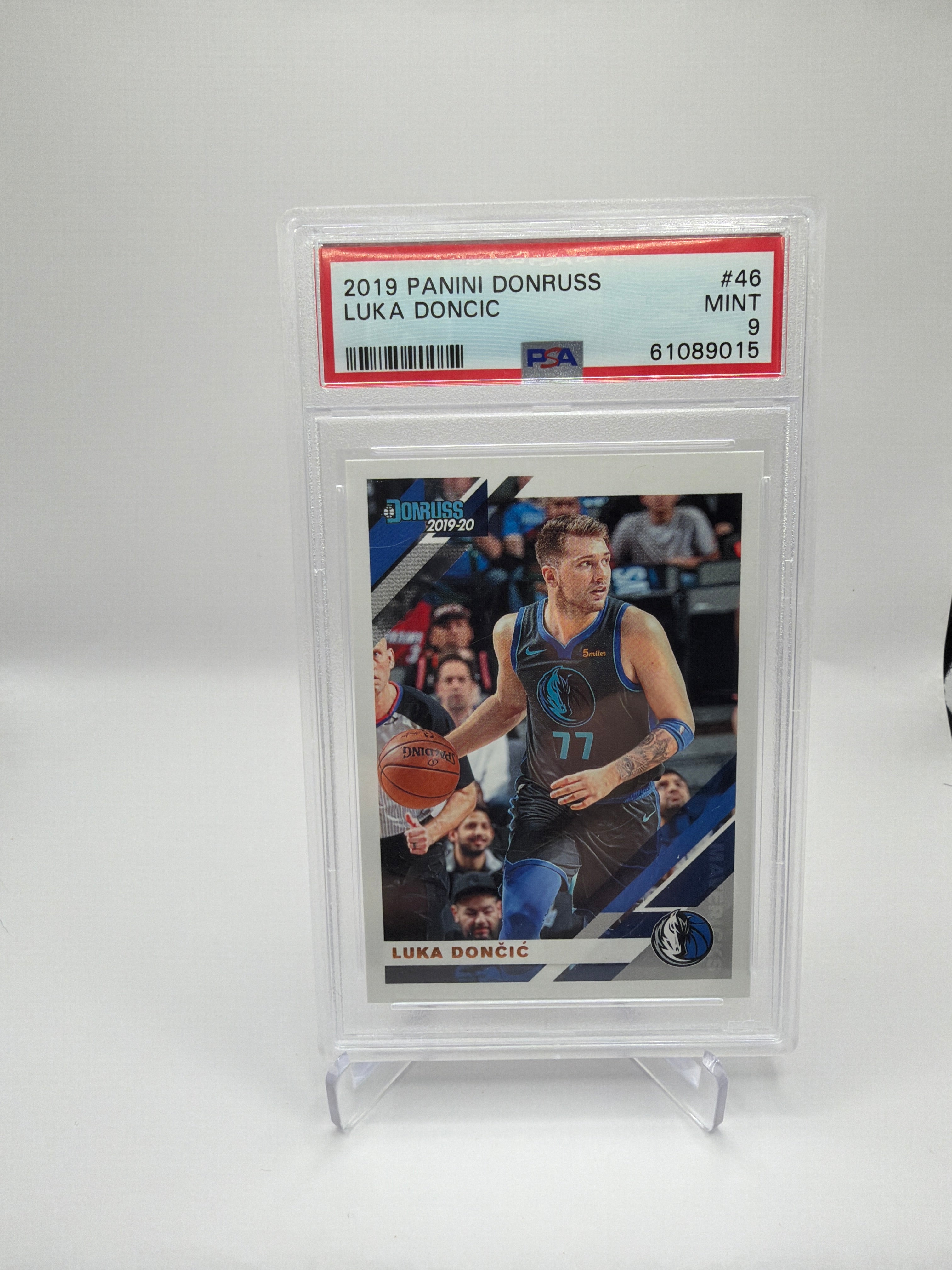 2019-20 Panini Donruss Basketball Luka Dončić #46 Base PSA 9