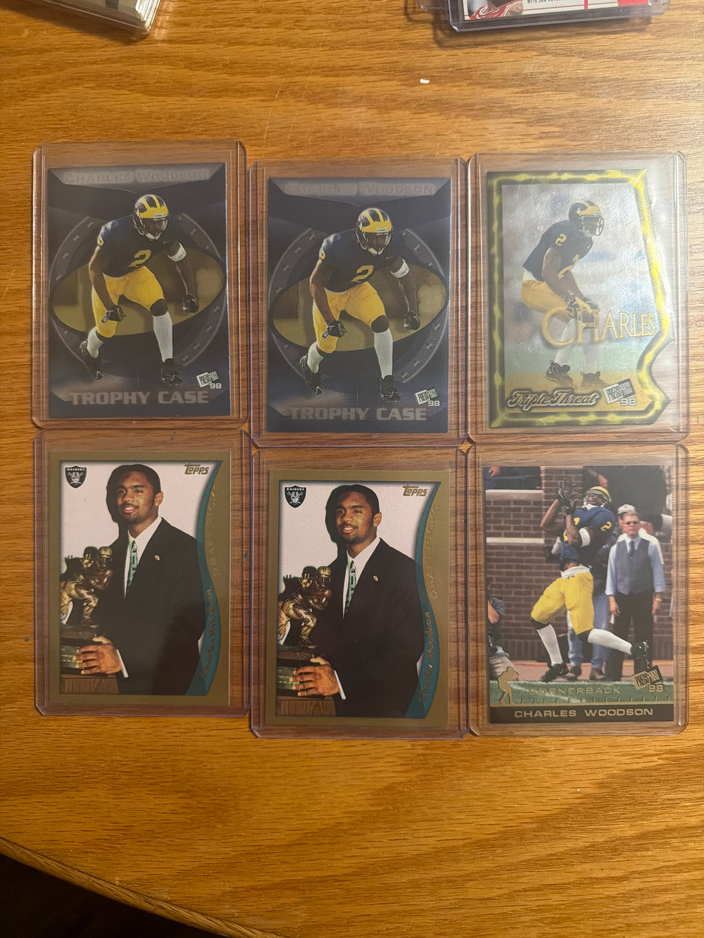 Charles Woodson Rookie Lot