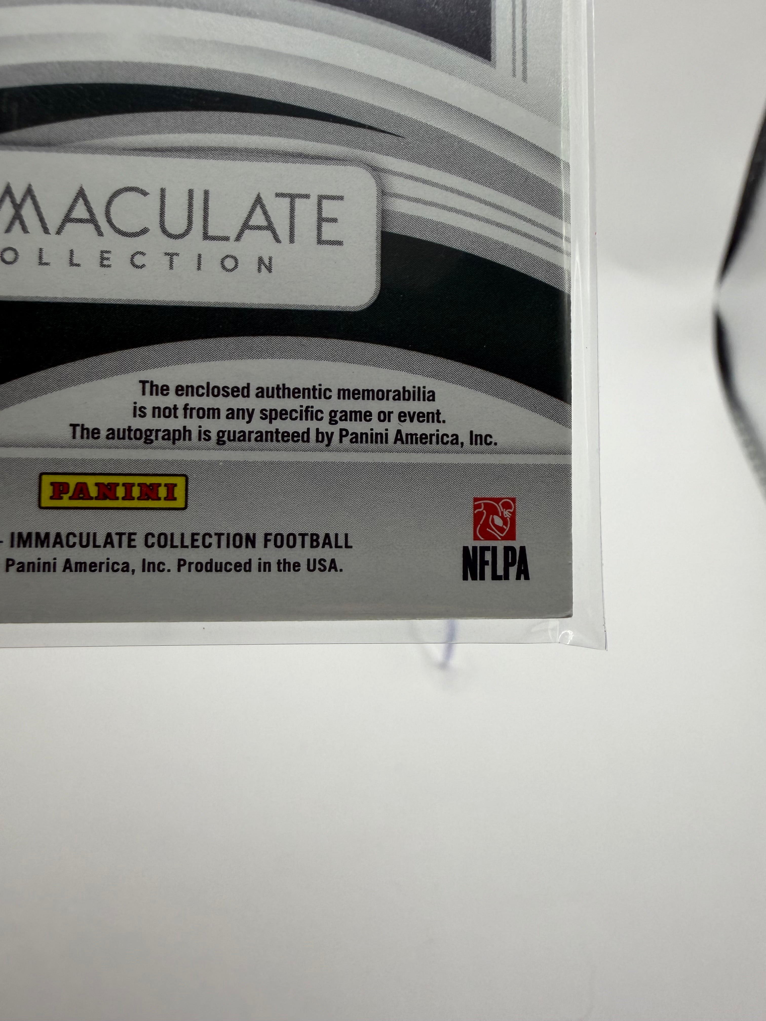 2022 Panini Immaculate Collection Football Breece Hall Rookie Patch Autograph Premium /18 #113