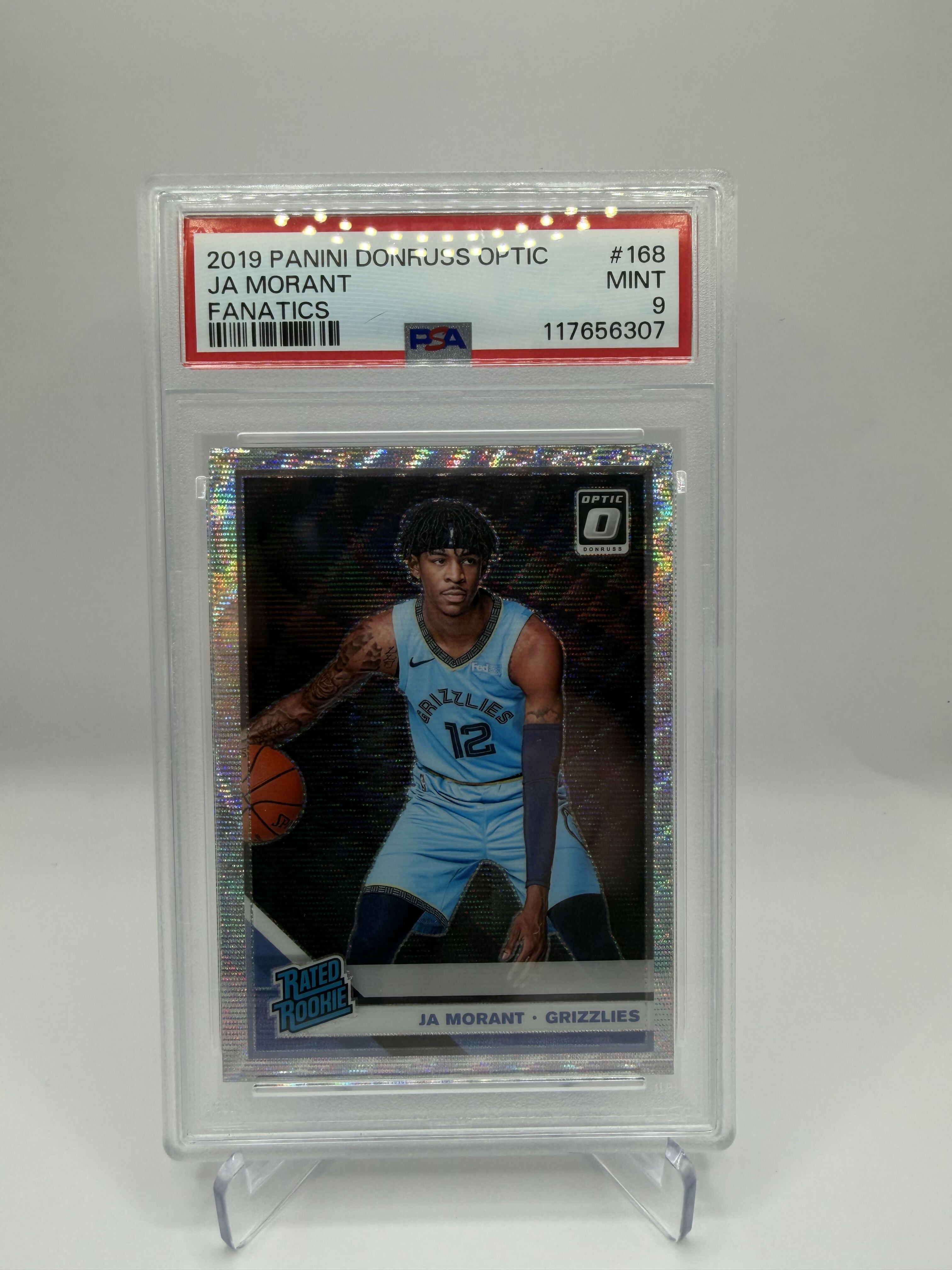 2019 Donruss Optic Rated Rookie Ja Morant Fanatics PSA 9