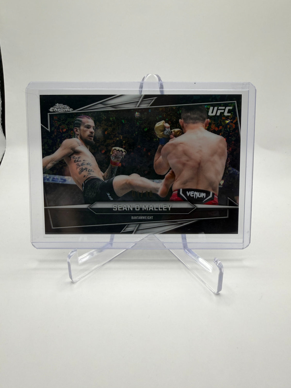 2026 Topps Chrome UFC Sean O'Malley #200 Black Mini Diamonds /10