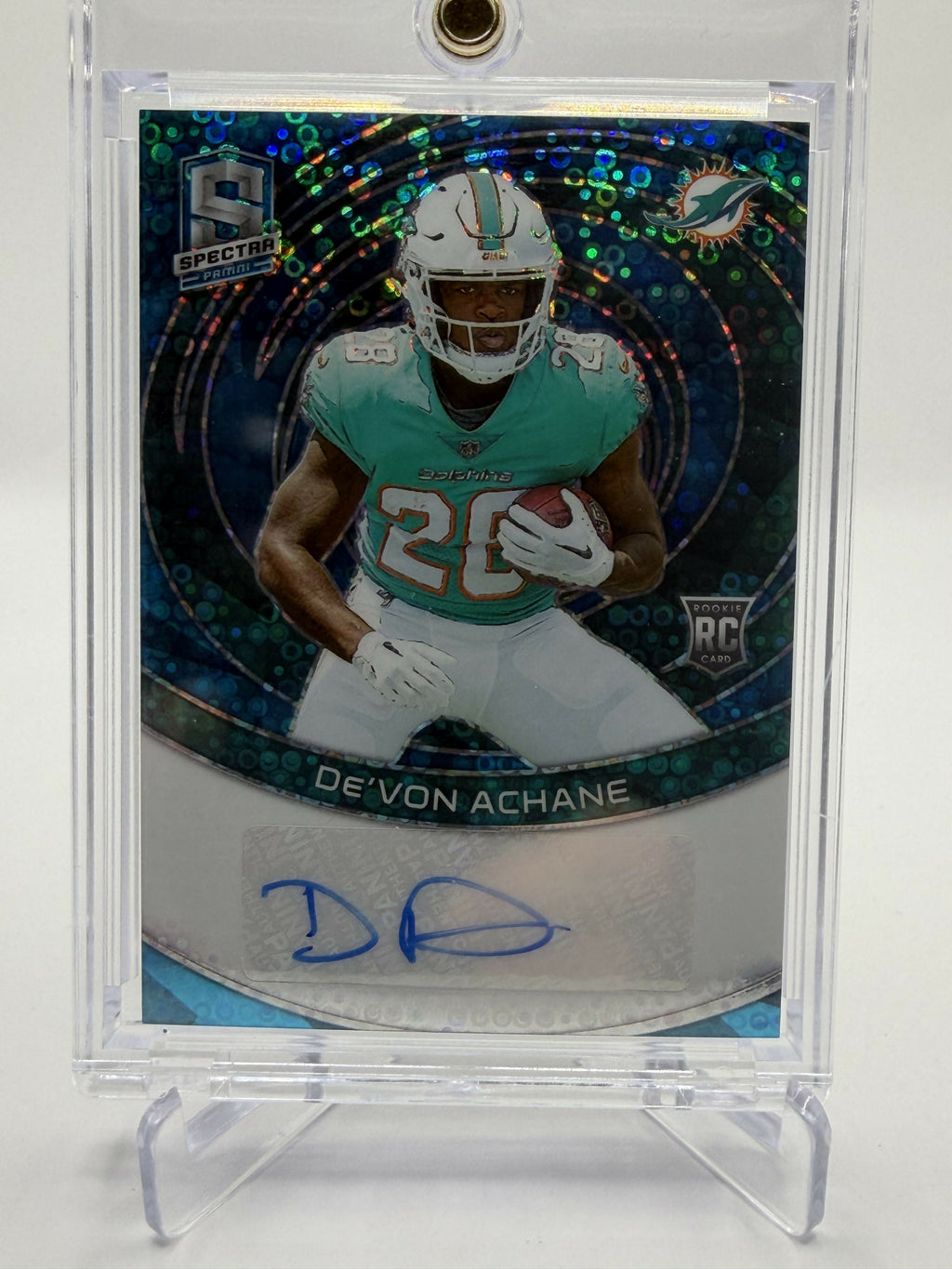 2023 Panini Spectra Devon Achane Auto /50