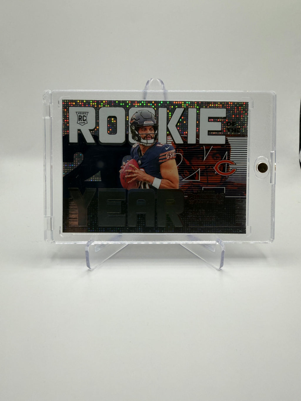 2024 Panini Contenders Football Rookie of the Year Contenders #1 Caleb Williams Rookie Card