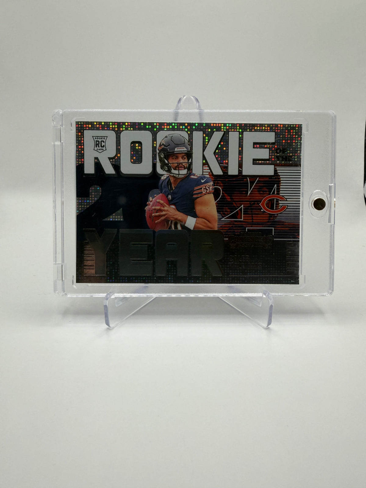 2024 Panini Contenders Football Rookie of the Year Contenders #1 Caleb Williams Rookie Card