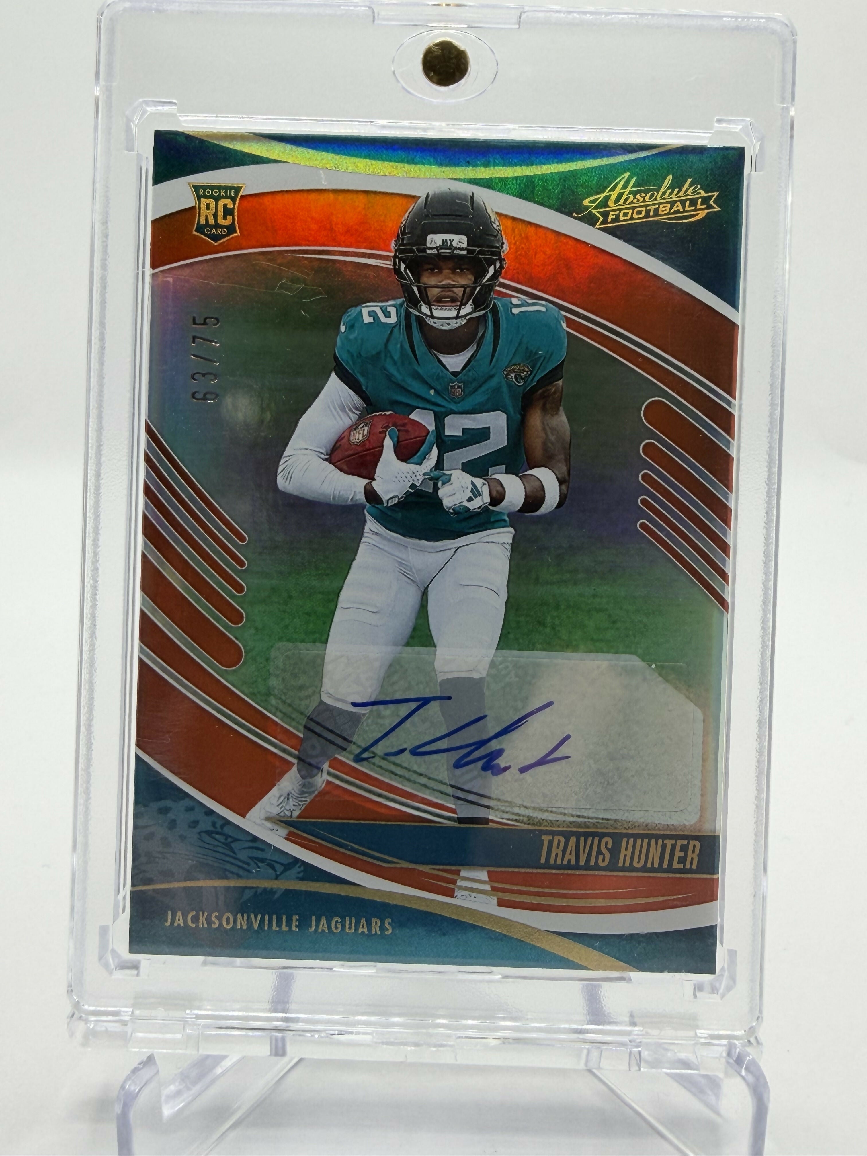 2025 Panini Absolute Travis Hunter /75 auto