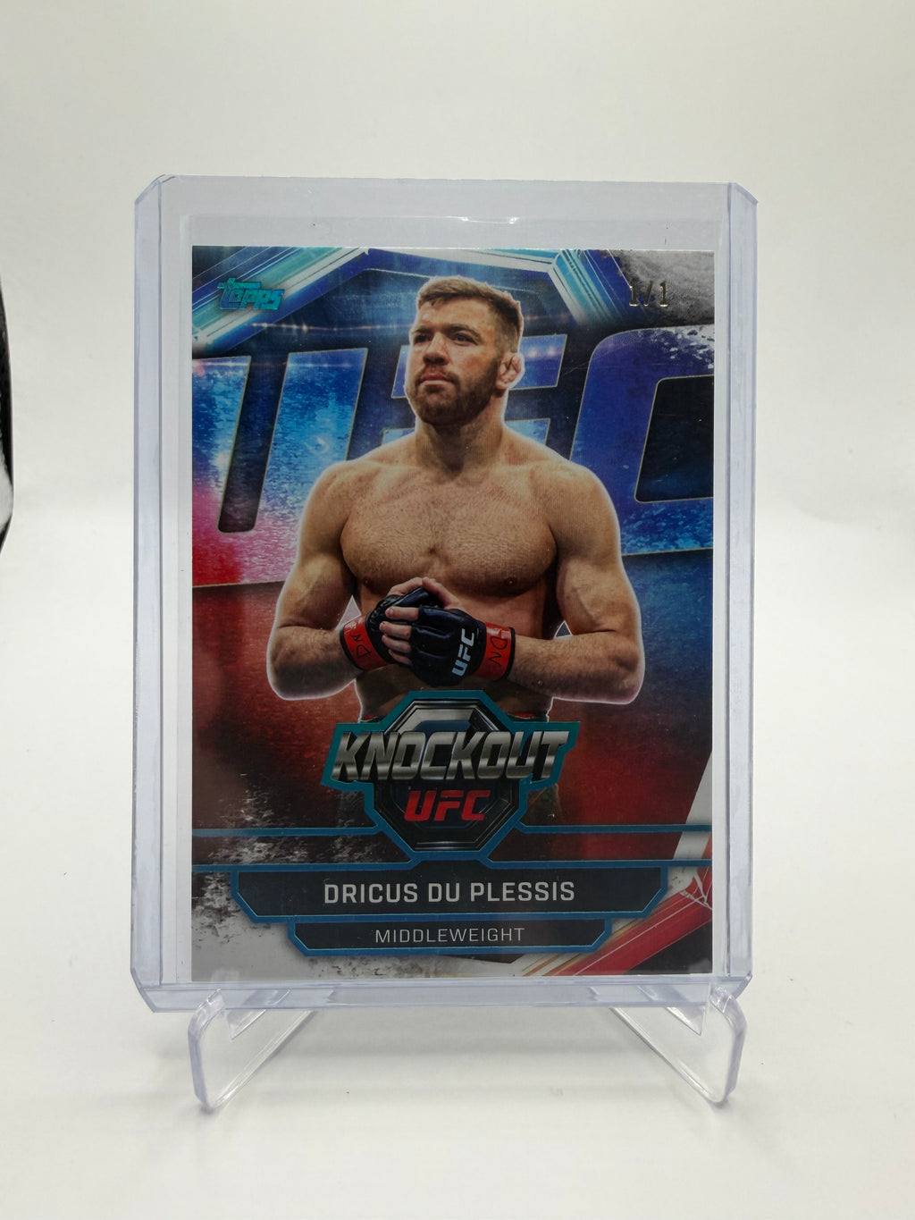 2026 Topps UFC Knockout Dricus Du Plessis 1/1