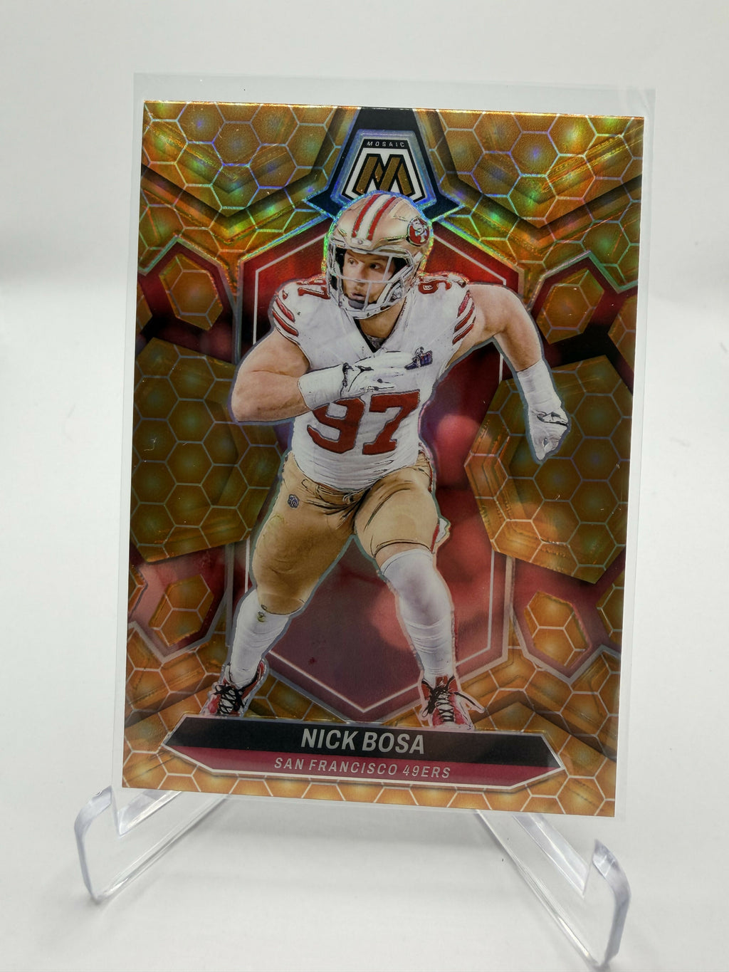 2024 Panini Mosaic Nick Bosa Honeycomb