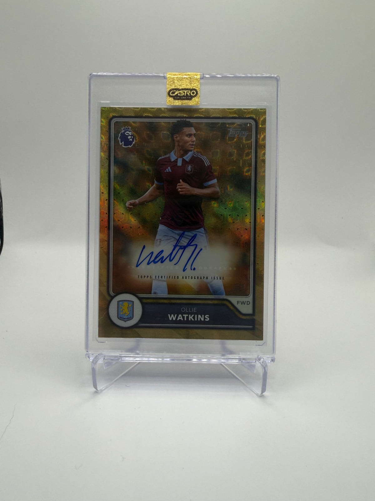 2026-27 Topps Flagship Premier League Ollie Watkins Superfractor 1/1 #BA-OW