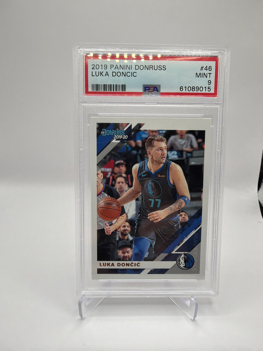 2019-20 Panini Donruss Basketball Luka Dončić #46 Base PSA 9