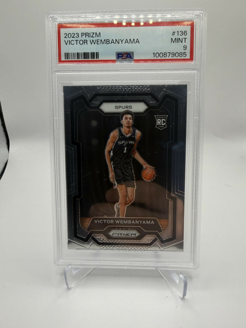 2023 Victor Wembanyama Prizm Base Rookie PSA 9