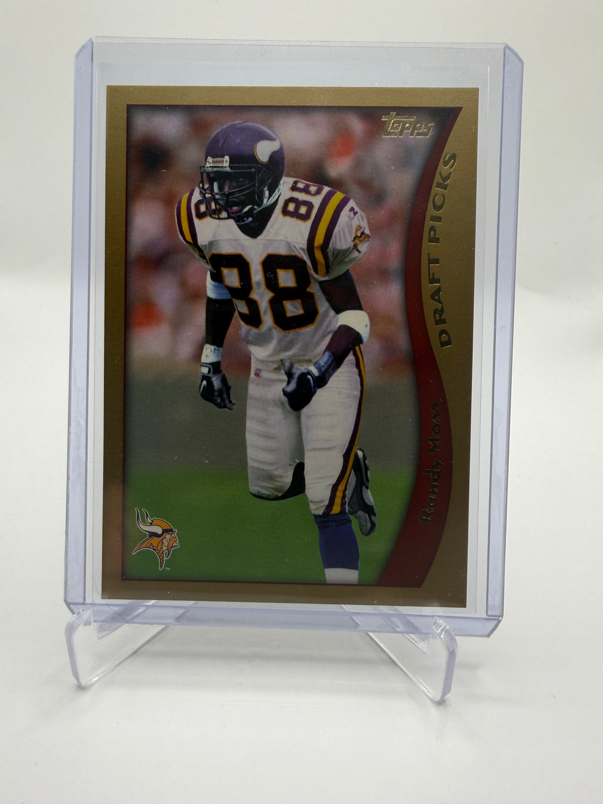 1998 Topps Football Randy Moss Draft Picks Rookie Card #352 Base