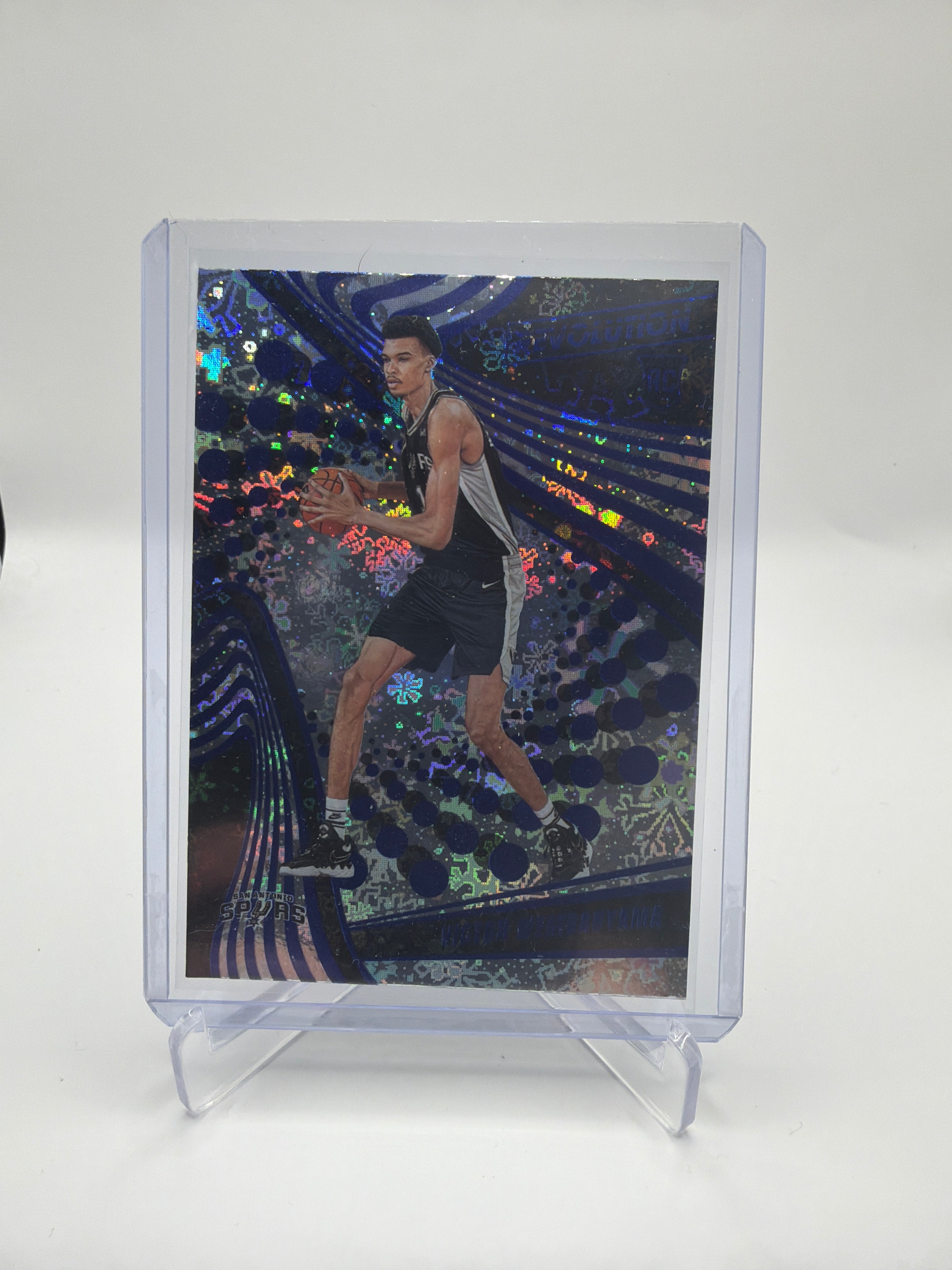 2023-24 Panini Revolution Basketball Victor Wembanyama Rookie #104 Winter Parallel