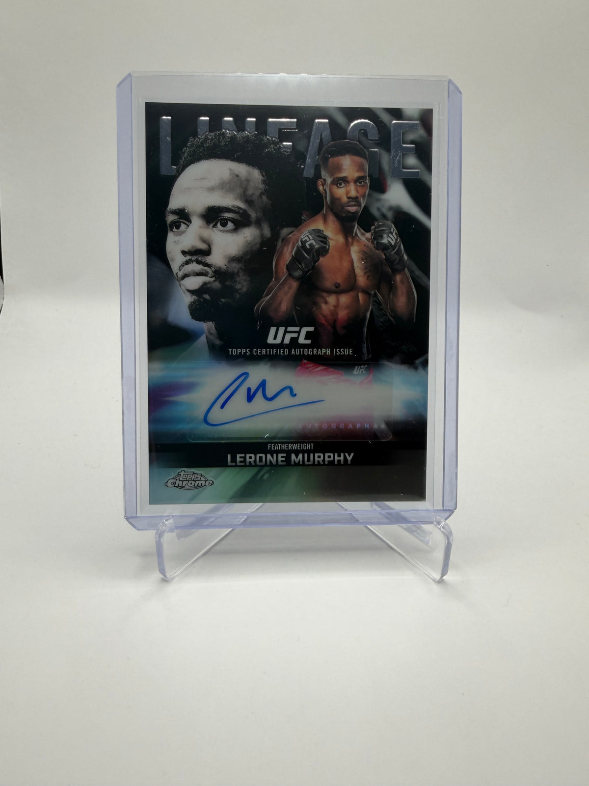 2026 Topps Chrome UFC Chrome Lineage Autograph Lerone Murphy #CCA-LM