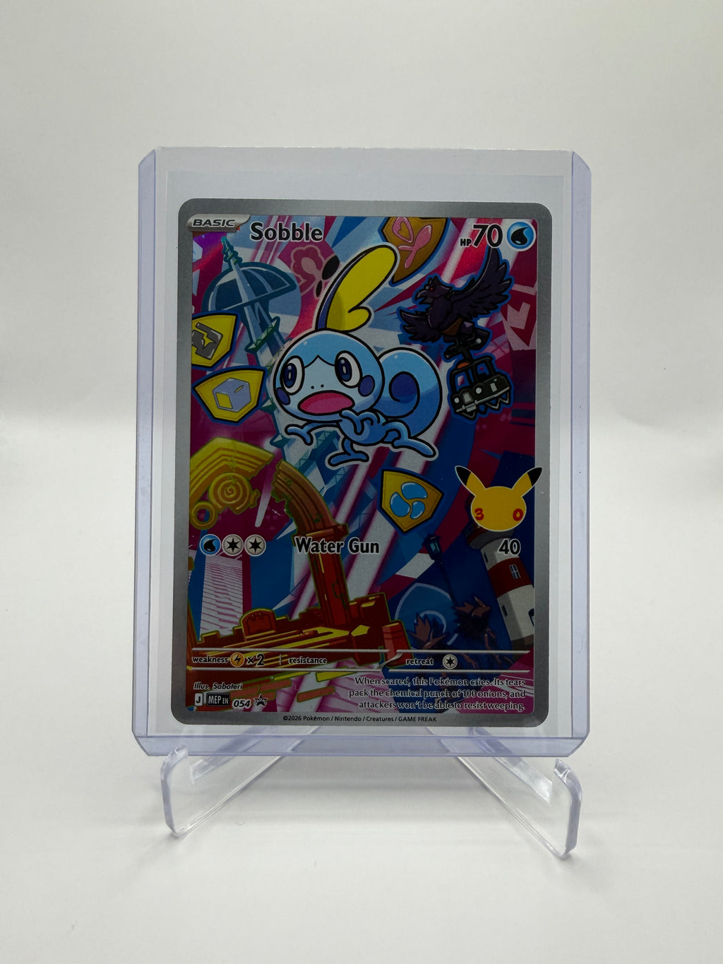 2026 Pokémon TCG Mega Evolution Black Star Promo Sobble #MEP EN 054