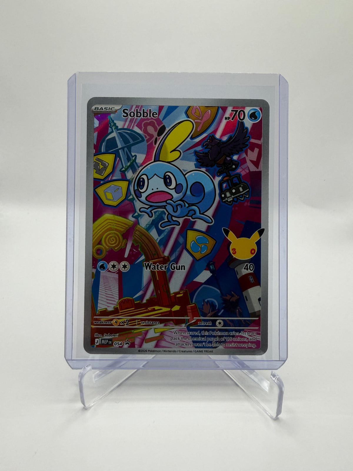 2026 Pokémon TCG Mega Evolution Black Star Promo Sobble #MEP EN 054