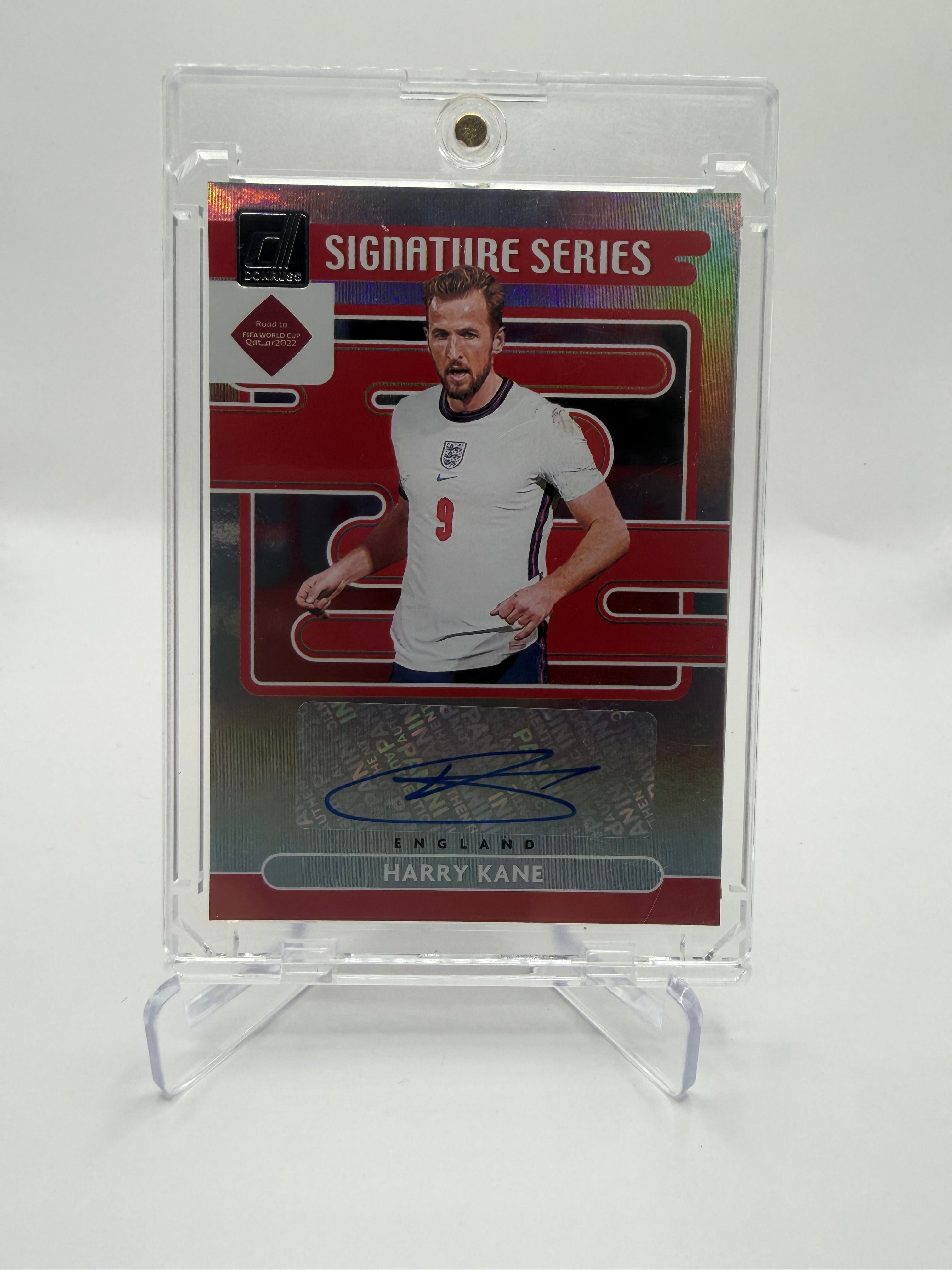2021-22 Panini Donruss Soccer Signature Series Harry Kane Autograph #SS-HK