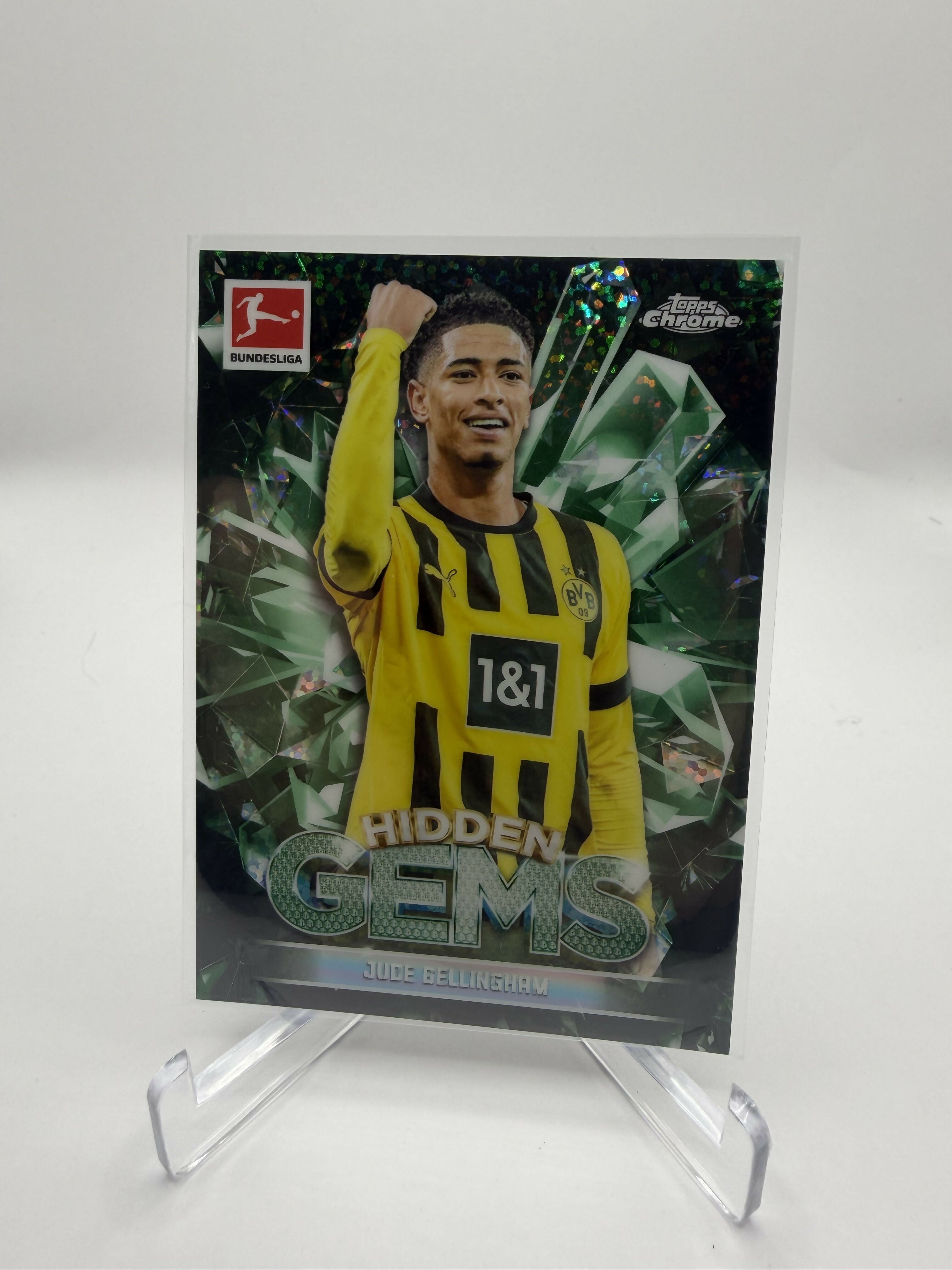 2025-2026 Topps Bundesliga Chrome Jude Bellingham Hidden Gems
