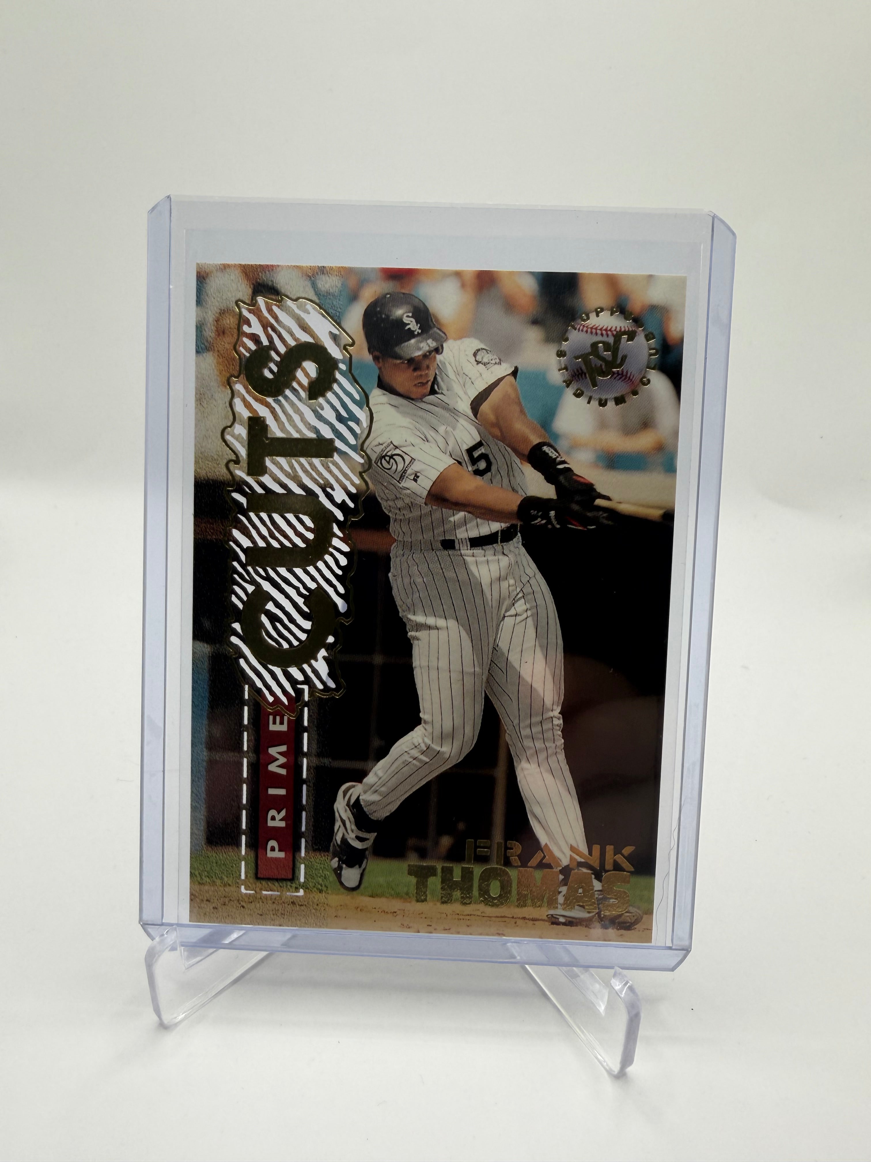 1996 Topps Stadium Club Prime Cuts Frank Thomas #PC8 Die-Cut Insert