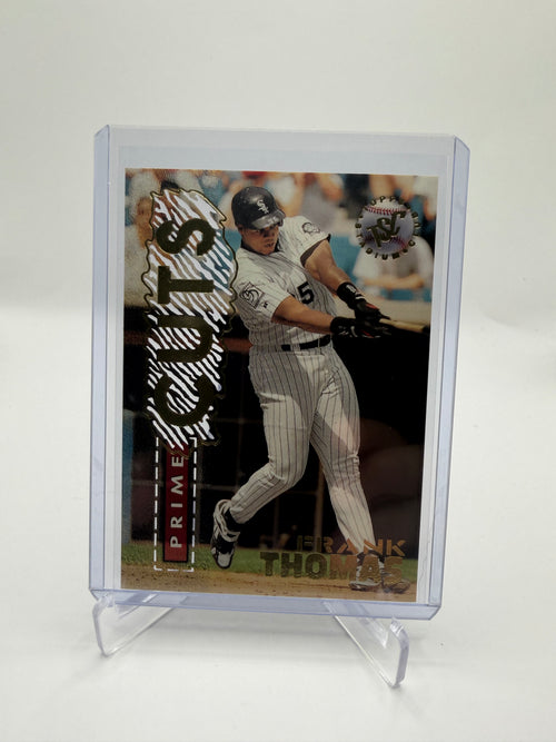 1996 Topps Stadium Club Prime Cuts Frank Thomas #PC8 Die-Cut Insert