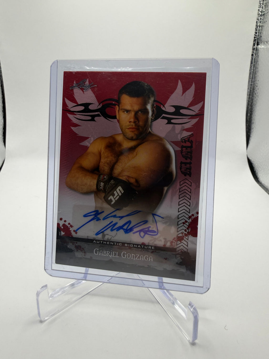 2010 Leaf MMA Autographs Gabriel Gonzaga Authentic Signature #AU-GG1