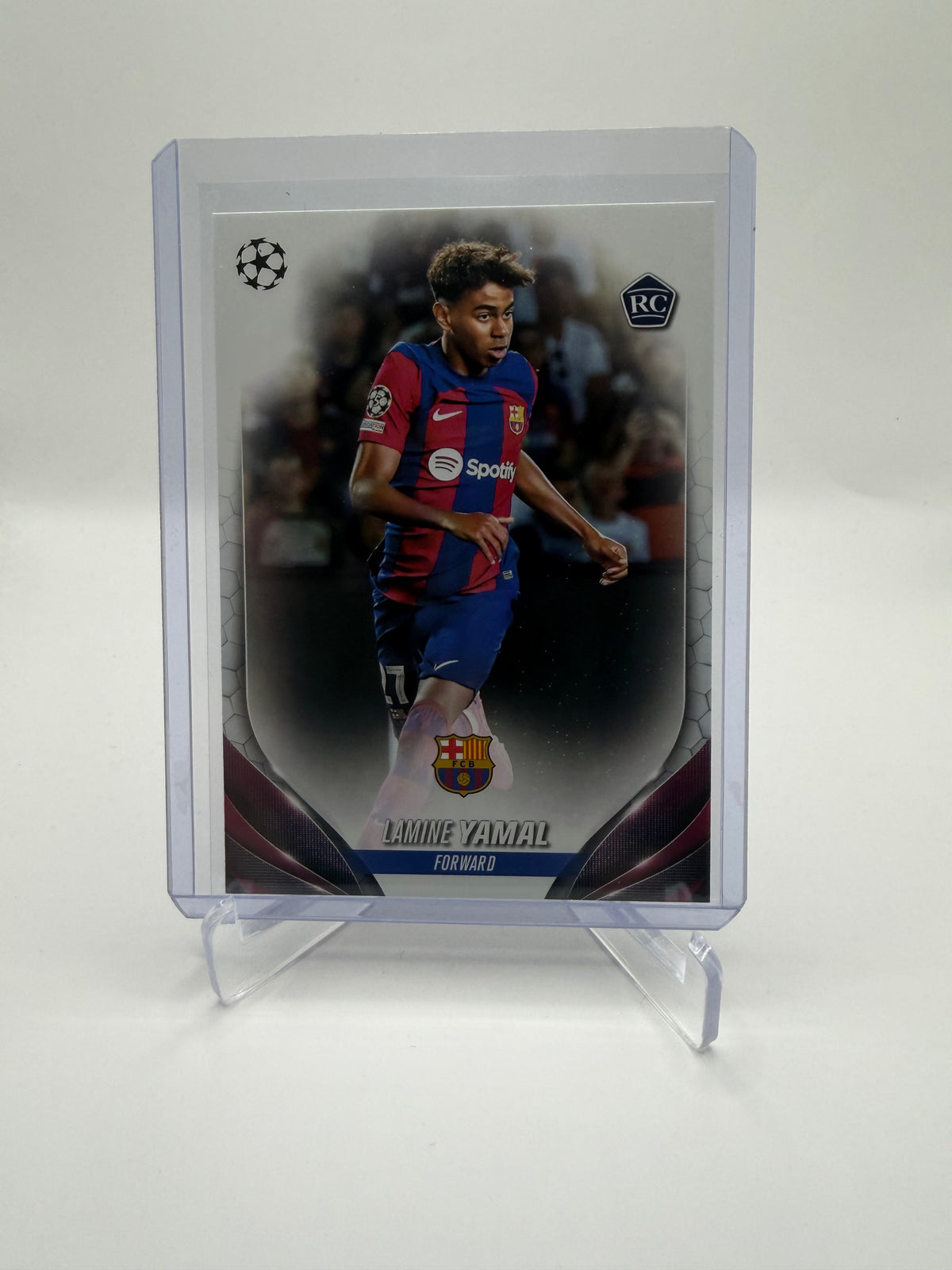 2023-24 Topps UEFA Champions League Lamine Yamal Rookie Card #64