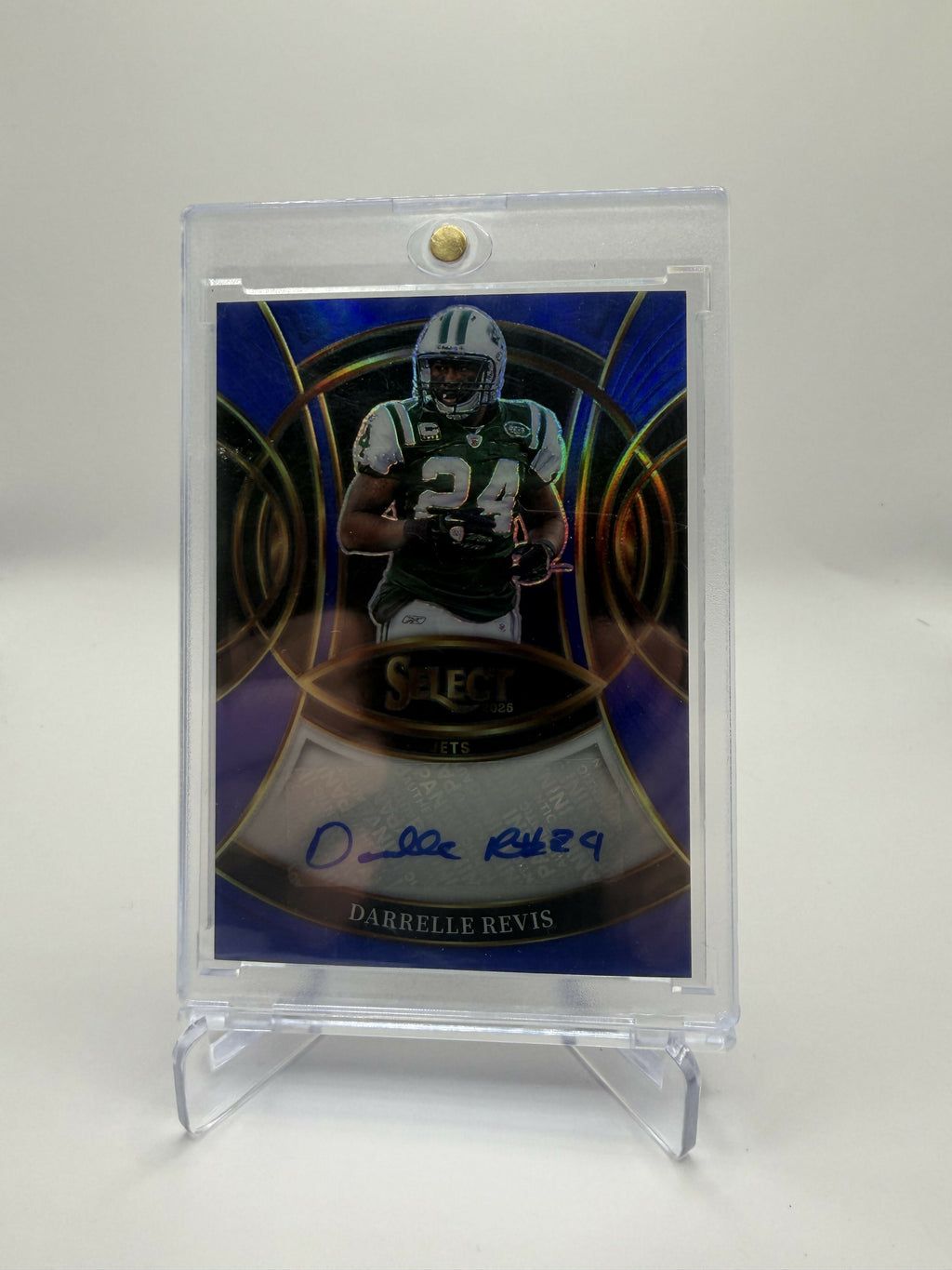 2025 Panini Select Darrelle Revis Auto /149 Blue