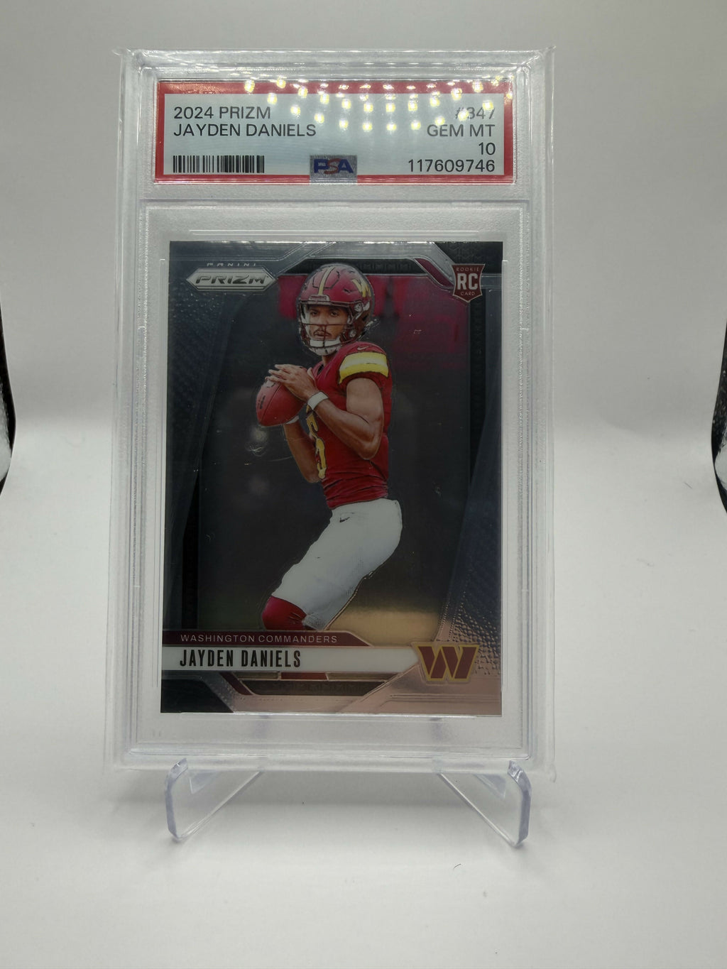 2024 Prizm Jayden Daniels Base PSA 10