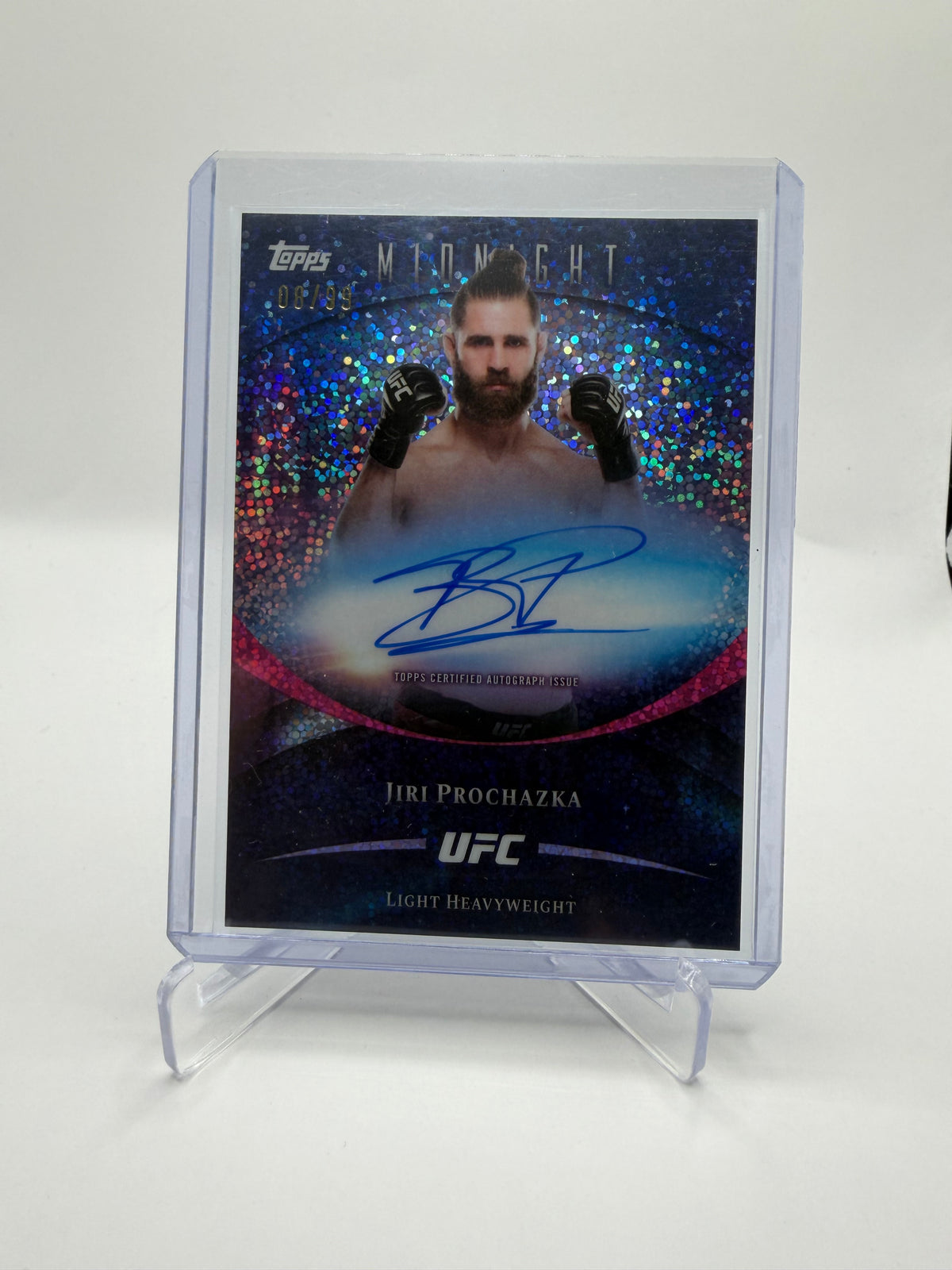 2026 Topps Midnight UFC Jiri Prochazka Base Autograph /99