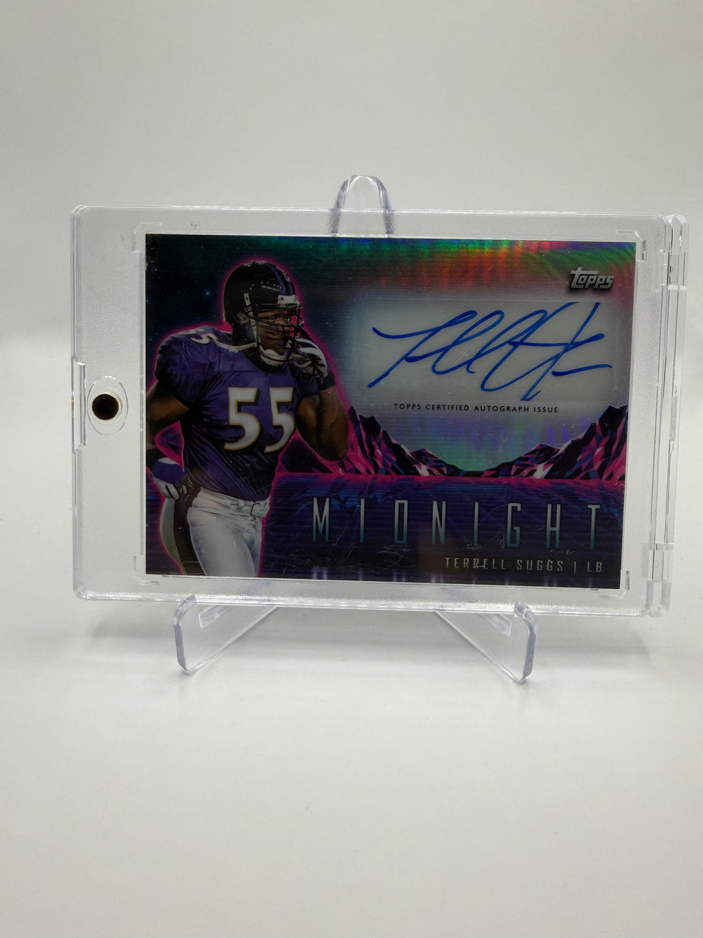 2024 Topps Midnight Football Horizon Signatures Terrell Suggs Autograph
