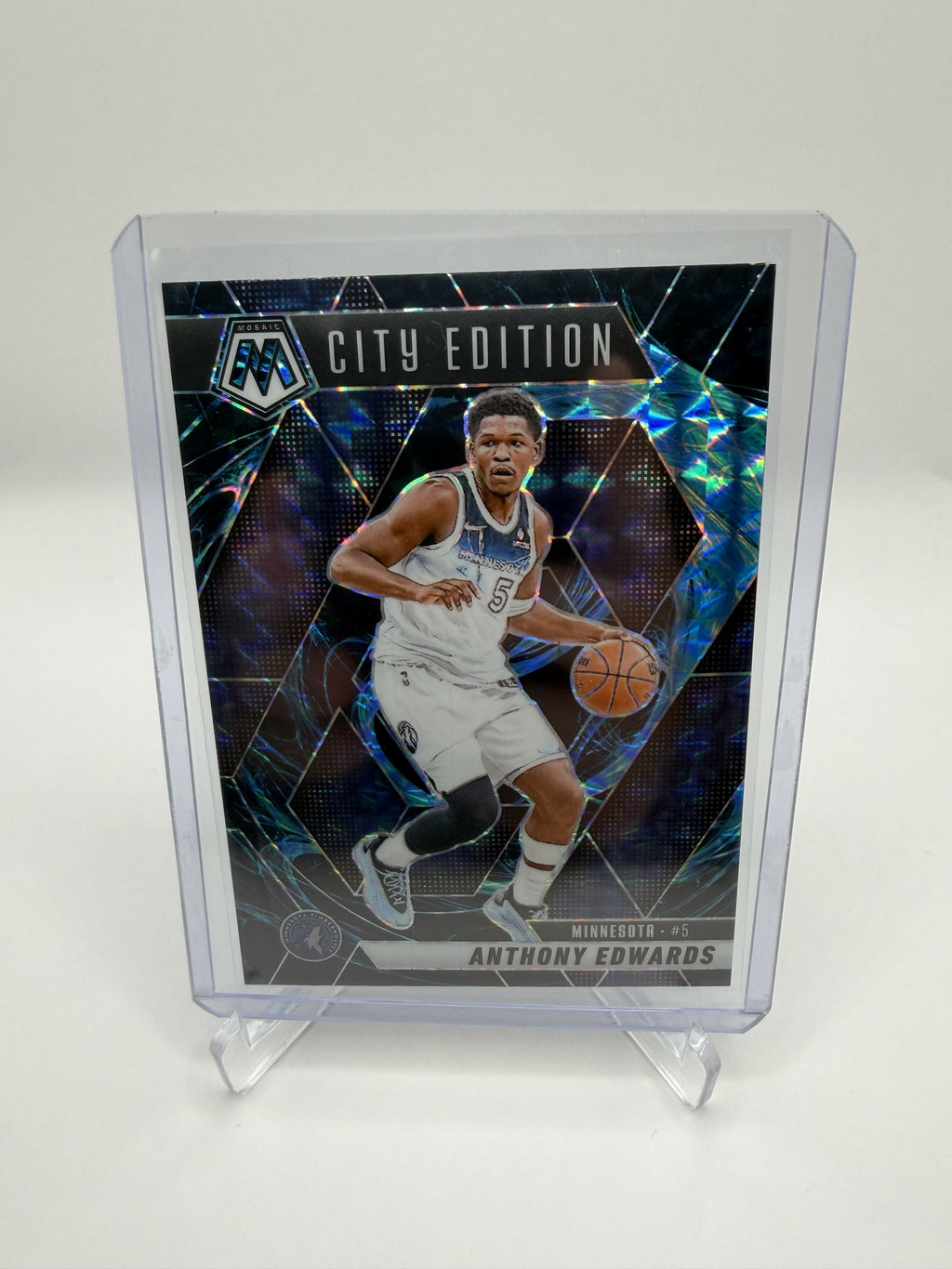 2024-2025 Panini Mosaic Anthony Edwards Genesis City Edition