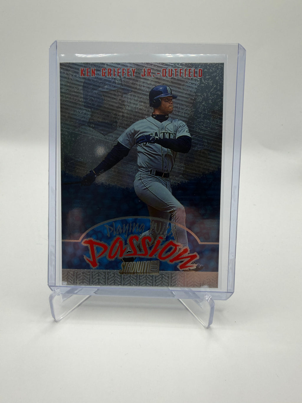 1998 Topps Stadium Club Playing With Passion Insert #P10 Ken Griffey Jr.