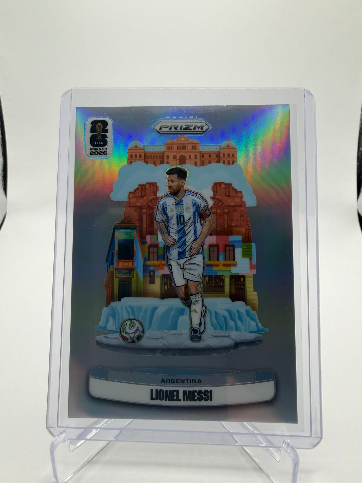 2026 Panini Prizm FIFA World Cup Lionel Messi National Landmarks #10