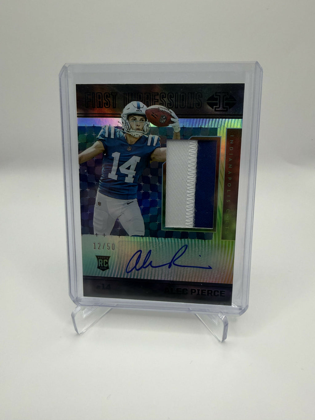 2022 Panini Illusions Alex Pierce RPA First Impressions /50