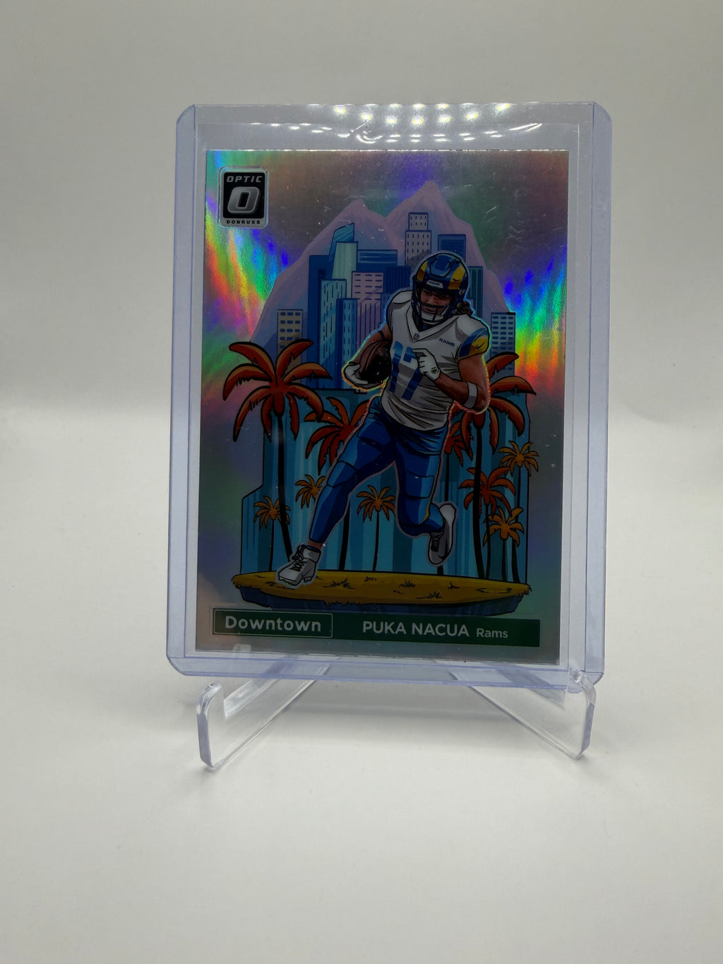 2024 Panini Donruss Optic Football Puka Nacua Downtown Prizm #20