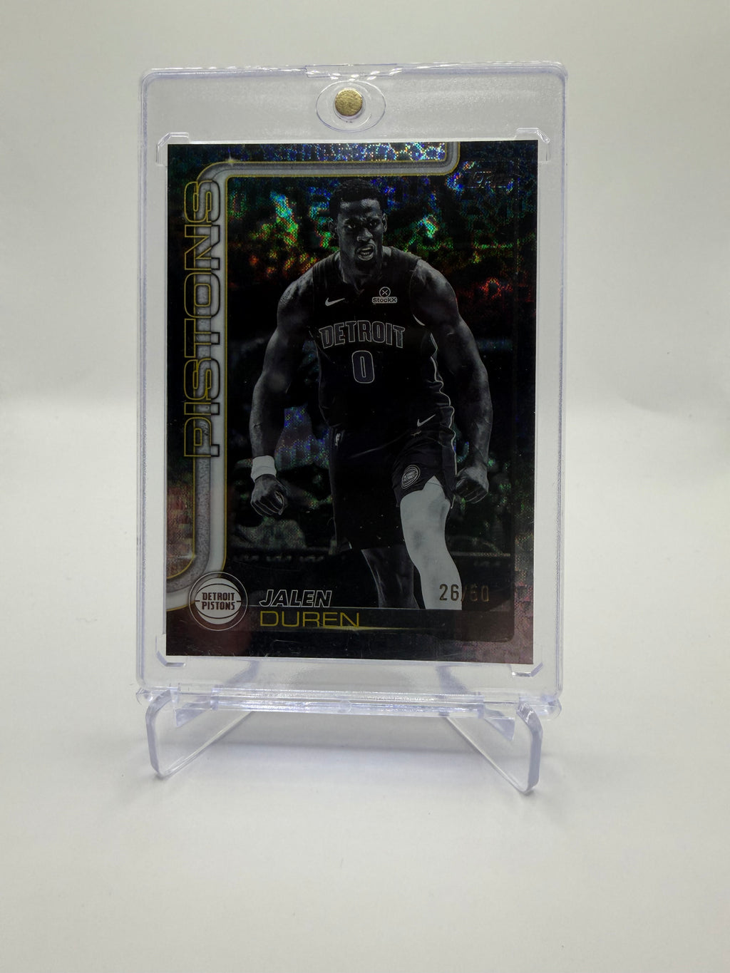 2024-25 Topps Flagship Basketball Jalen Duren Blackout /50 #41