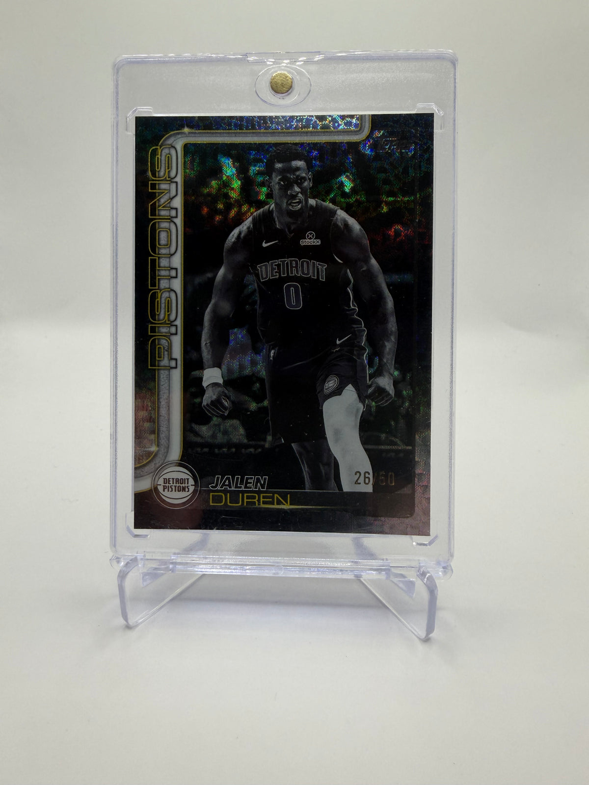 2024-25 Topps Flagship Basketball Jalen Duren Blackout /50 #41