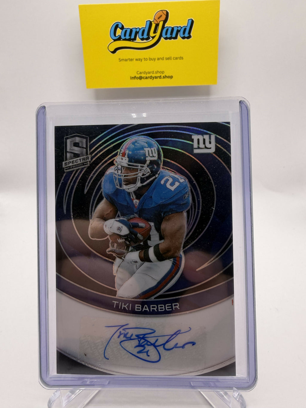 2023-2024 Panini Spectra Tiki Barber Auto /199