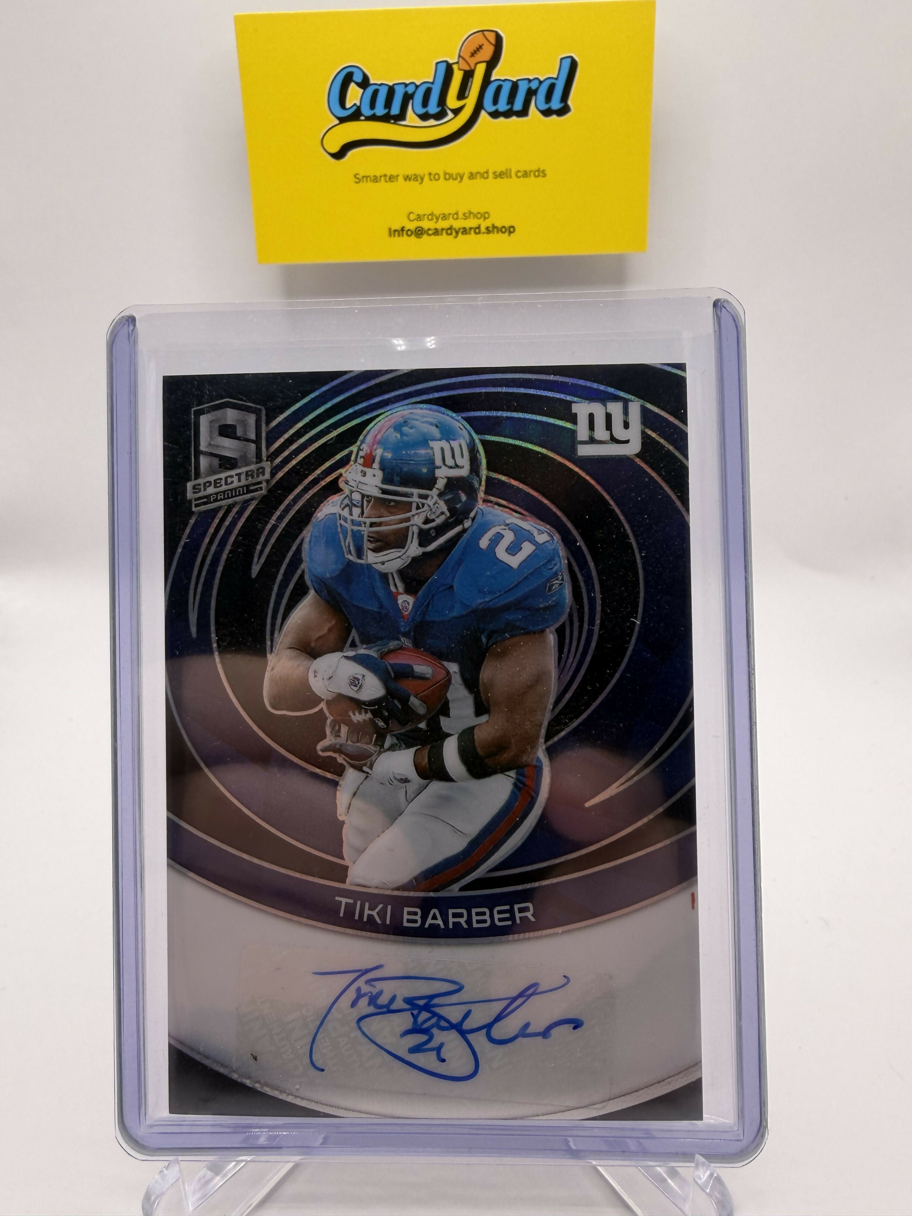 2023-2024 Panini Spectra Tiki Barber Auto /199