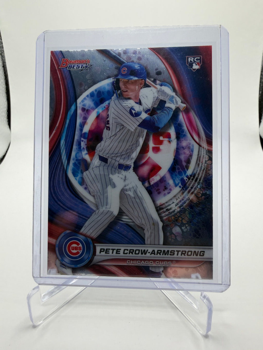 2024 Bowman's Best Pete Crow-Armstrong Rookie Card #17 Chicago Cubs