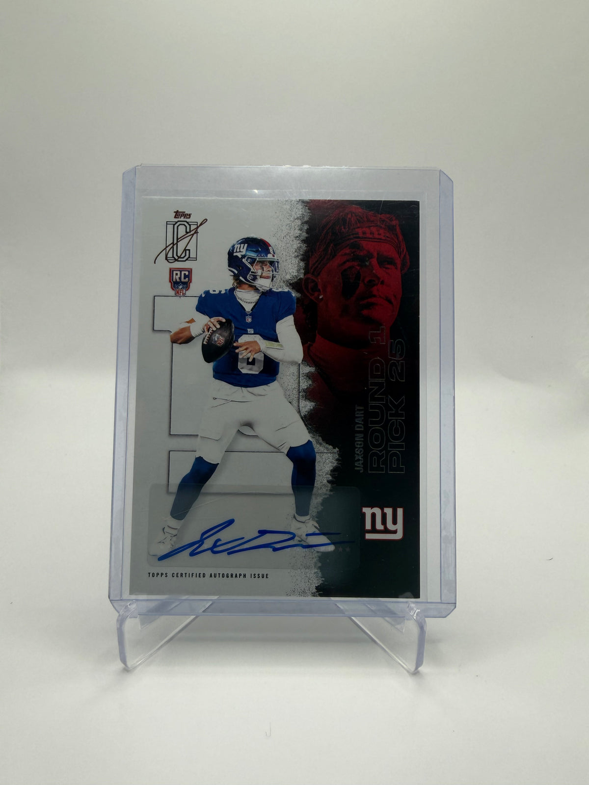 2025 Topps Signature Class Jaxson Dart Rookie Autograph #106